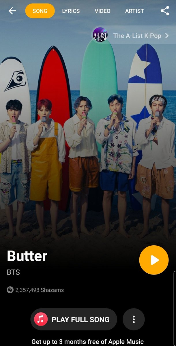 kpopwithtiffany's tweet photo. WE LOVE #BIGBUTTER !
OMG HEARING #Butter BY @BTS_twt ON @997now
HUGE THANK YOU TO @BigReidRadio @NightShowFam FOR BEING A #BTS SUPPORTER!!
ARMYS REMEMBER TO STREAM AND SHAZAM!
@BTSxCalifornia @STARSonShazam @BTSonShazam
#BTSARMY
#SHAZAMButter #BTS_Butter #Got_ARMY_Behind_Us https://t.co/KczOvSOI8Q