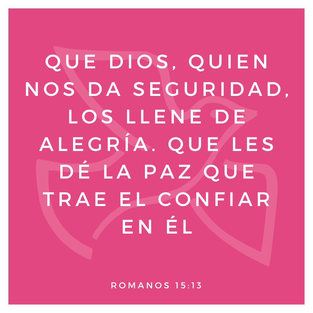DiosTeDicee's tweet photo. El poder de Dios:
"Y el Dios de esperanza os llene de todo gozo y paz en el creer, para que abundéis en esperanza por el poder del Espíritu Santo".
Romanos 15:13
#ElPoderDeDios
#DiosEsAmor
#DiosTeDice
#TiempoDeCreerEnDios
#JesúsTeAma https://t.co/THWBkMIGjp