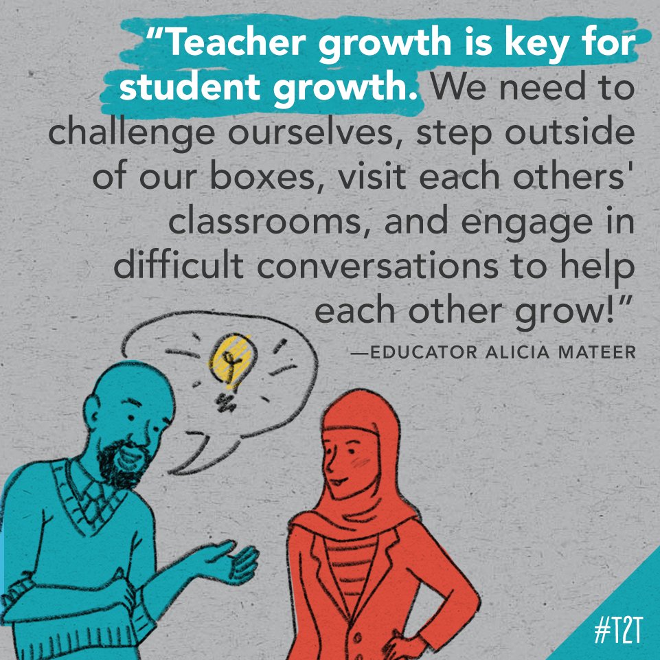 teacher2teacher's tweet photo. Ss = #LifelongLearners
Ts = #LifelongLearners
... and that's just the way it should be, says educator @amateer615!
#TeacherPD #edchat https://t.co/vPZoUKaqUe