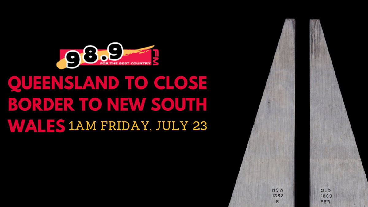 tripleamurri's tweet image. BREAKING: Queensland to close border to New South Wales from 1am Friday, July 23. 

💉👩‍⚕️🤒💉👩‍⚕️🤒

#murricountry #borderclosed #bordercheckpoint #covid19 #covid19restrictions #newrestrictions #keepingmobsafe
