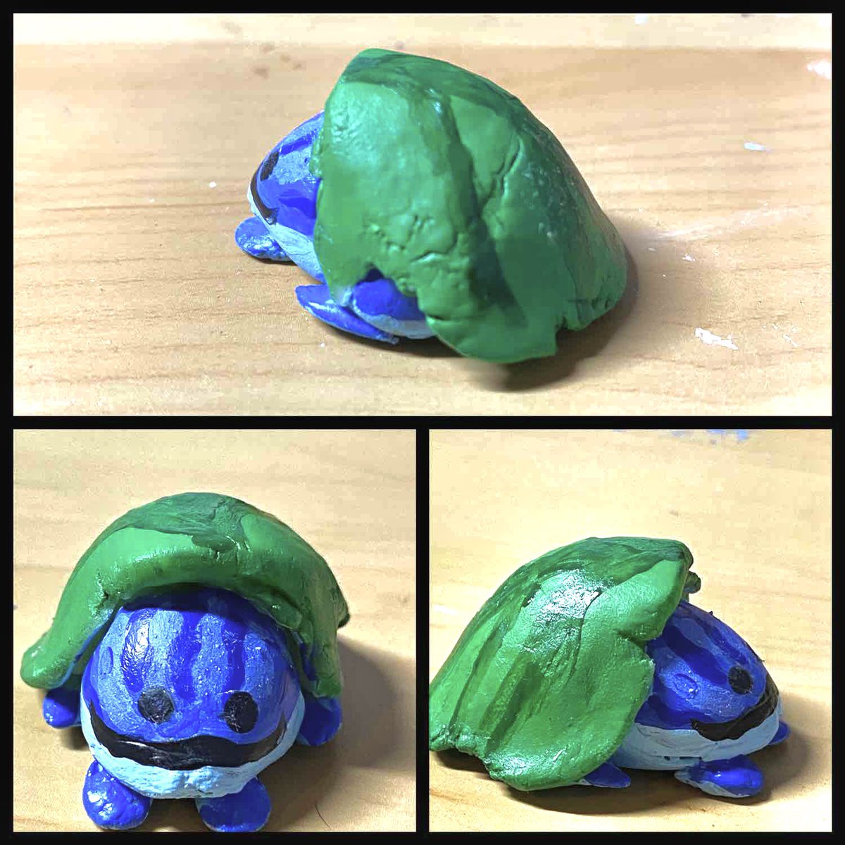 Haha! I do not have a computer still! So....EXPERIMENTATION IT IS!

#art #traditionalart #traditional #clay #airdryclay #sculpture #paintedsculpture #3Dsculpting #frog #poisondartfrog #experimental #experimentalart #amphibian #frogunderleaf #nature #animal