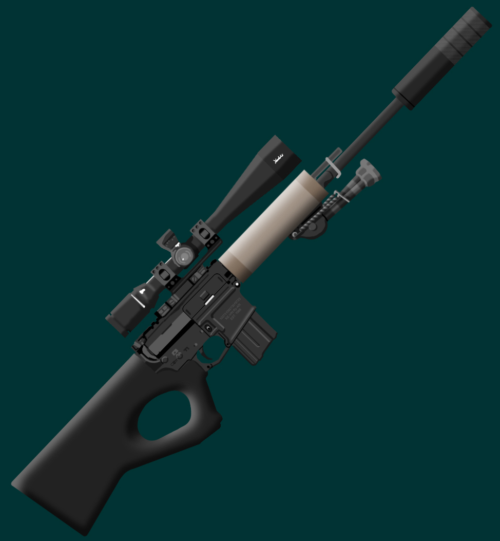 SGW Multimatch AR-15】 登場作品『レオン』 殺し屋としての訓練を始め