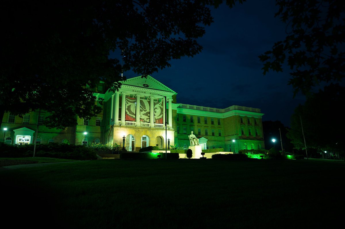 We’re proudly going green tonight on Bascom to celebrate the @Bucks, our 2021 NBA Champions. 💚🦌💚 #FearTheDeer #BucksInSix #OnWisconsin