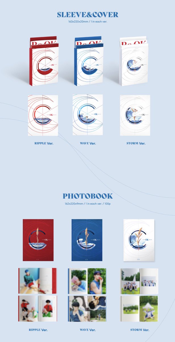 baejinnuna's tweet photo. CIX’s 1st Album OK Prologue: Be OK

1 sleeve + Cover box
1 photobook - 100 pics (each version)
1 CD - 10 tracks
1 lyrics book
1 envelope (each version)
1 selfie photocard (1 out of 10 each version) = Total 30
1 Folding poster (1 out of 5) = Total 15

+

#CIX https://t.co/yATpKYviz2