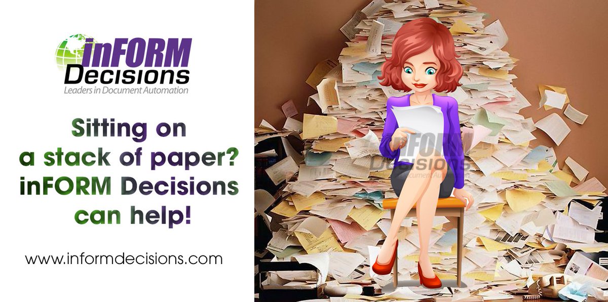 inFORMDecisions's tweet photo. inFORM Decisions has tools to eliminate the stacks of office documents while keeping them at your fingertips. Web-based #ContentManagementSolutions can eliminate the time and cost of printing, storing, retrieving and sharing documents.
https://t.co/9yi6MHUKwz
#ibmi #iseries https://t.co/Ztp4896gMe