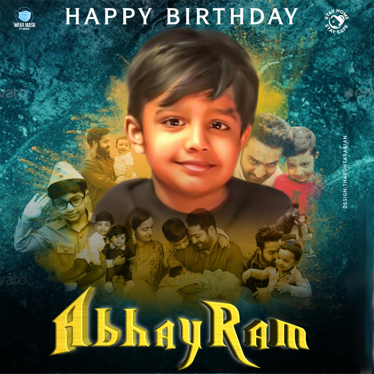 Wishing Our Little Tiger Nandamuri Abhay Ram, A Very Happy Birthday ❤️

Design : @Tharun_Tarakian

@tarak9999
#AbhayRam
#HBDNandamuriAbhayRam