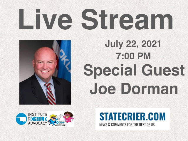 StateCrier's tweet photo. We will host a live stream discussion with @JoeD4OK CEO of @OklaChildAdv. Please be sure to like and retweet this event. #StateCrier @LawtonTownCrier
#Lawton #Oklahoma https://t.co/WKwCNl0C34