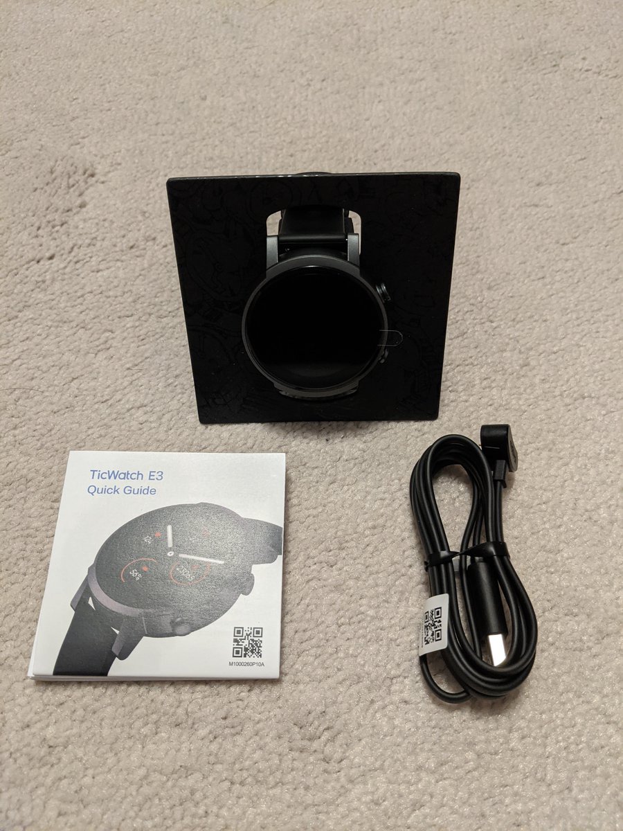 Got the watch! HIIT Challenge starts tomorrow! #hiitchallengewithTicWatchE3 <a href="/Mobvoi_Official/">Mobvoi_Official</a>  <a href="/jackatkk/">Jack</a> <a href="/maurereh/">Andrew Maurer</a> <a href="/Starfield10091/">Starfield1009</a>