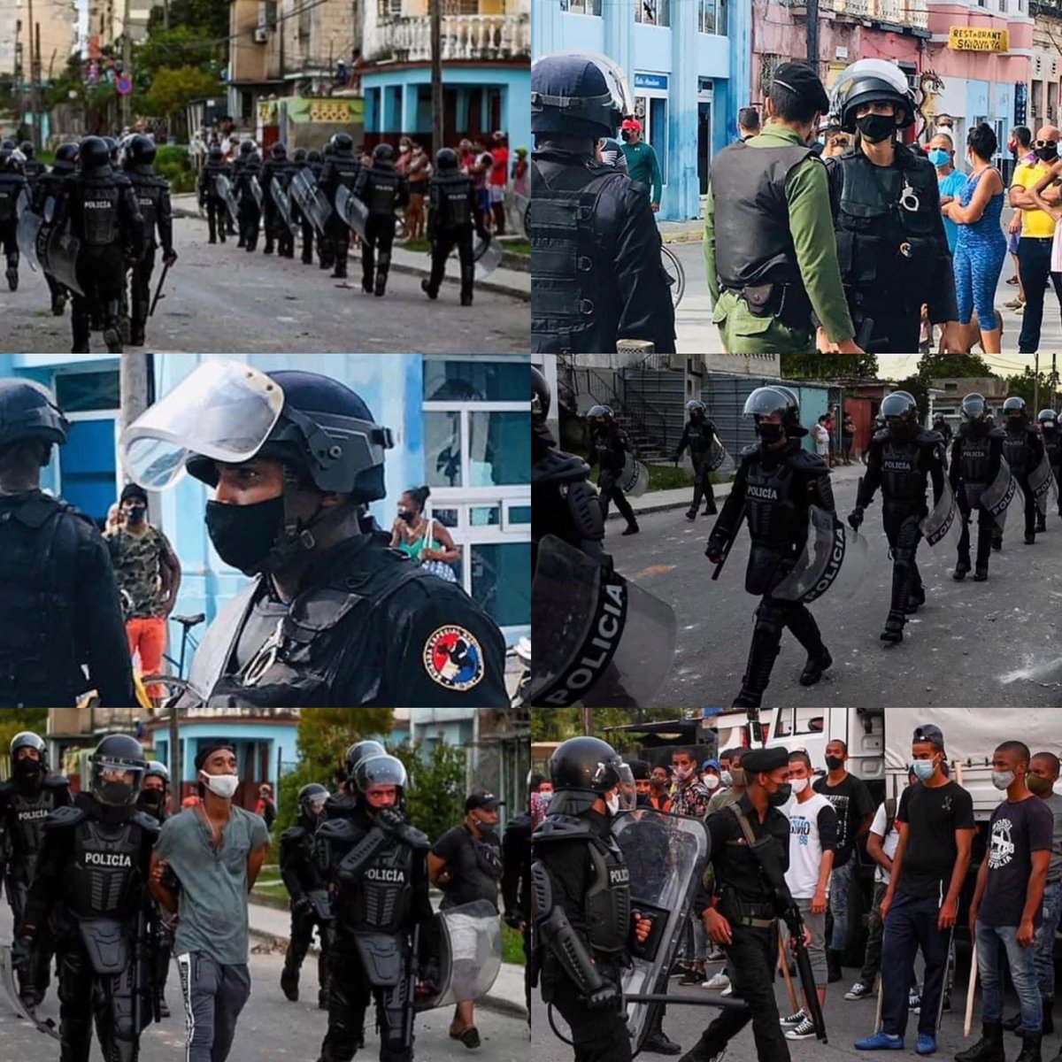 IlianaDelgadoB's tweet photo. @BrunoRguezP Ay sí qué lindo!😳Y ustedes, la #dictadura del @PartidoPCC aprestados y apertrechados  pa’ comprar más equipos y armas pa’ enfrentar las #protestasCuba de #cubanos desarmados y seguir acabando con el #pueblo #cubano!🤬Pues mira que NO!🤡#AbajoLaDictaduraCastrista #SOSCuba 🆘🇨🇺🗽 https://t.co/XUi7ABOwM7