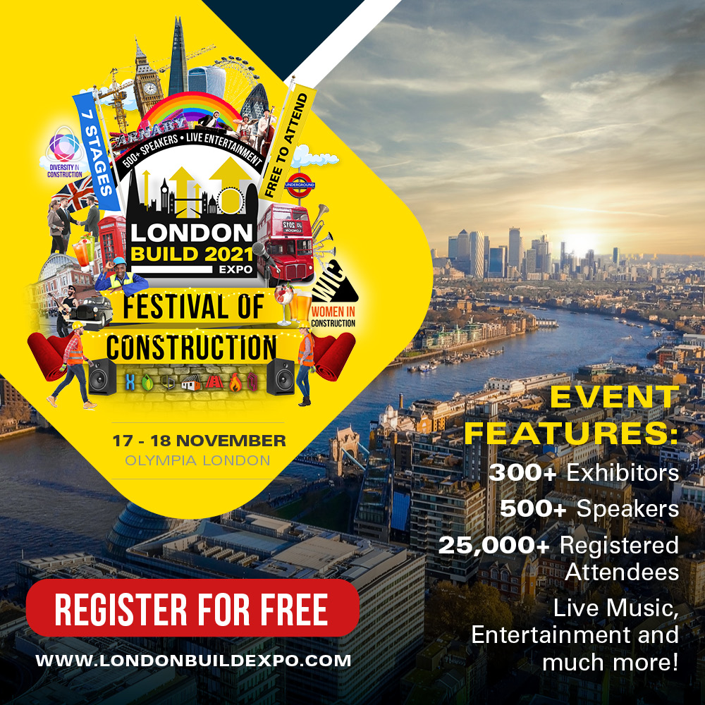 LondonBuildExpo's tweet photo. Get ready for London Build. The UK’s favourite Festival of Construction is back! Don’t miss this unforgettable two-day experience in November ❤️

Register your free tickets today: https://t.co/Kei6MjHO9x https://t.co/Uge1xhjM3m
