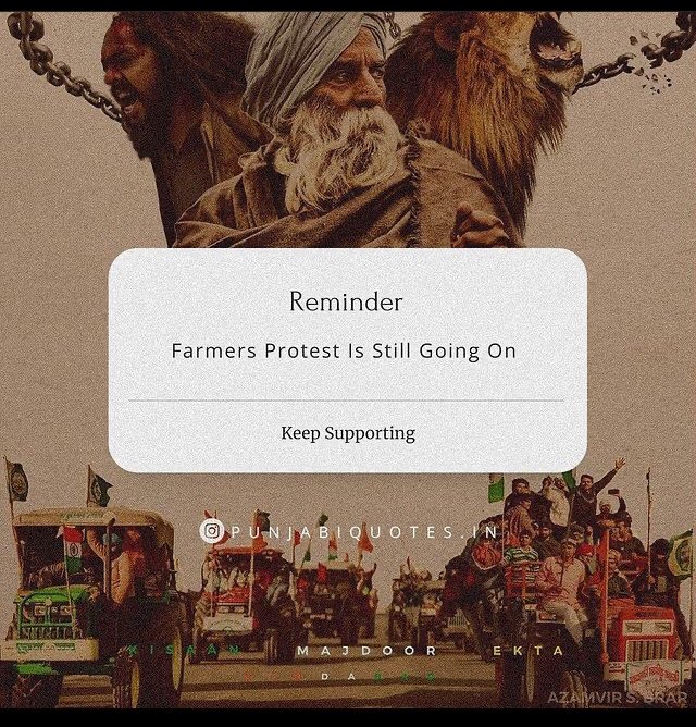 micchu_2's tweet photo. #IStandWithFarmers #FarmersProtest #किसान_आंदोलन_संसद_तक #isupportfarmers #wahegurumeharkare https://t.co/BMfSQvcY3V
