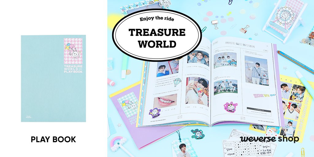 アイドル TREASURE WORLD PLAY BOOK Weverse Shop on X