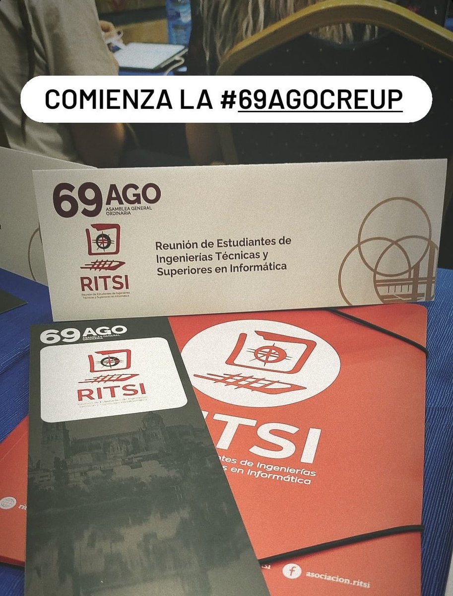 ritsi's tweet photo. Comienza la #69AGOCREUP

Durante los próximos días 📅 se debatirán temas de interés para el estudiantado donde asiste nuestro presidente @Carlos_Cru19 https://t.co/jChWbFYMpg