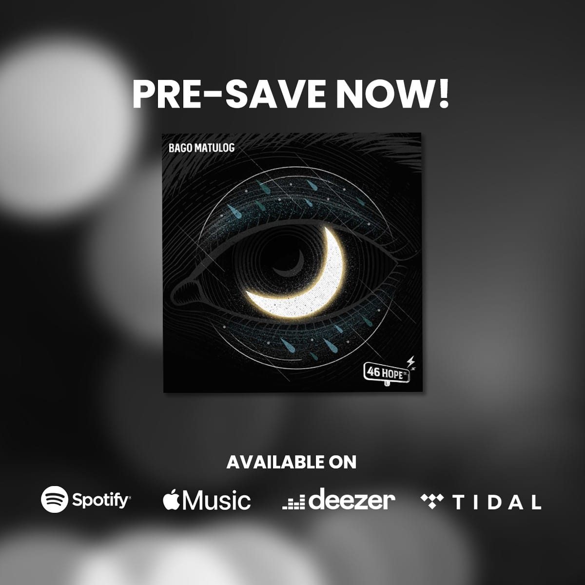 46HopeSt's tweet photo. Samahan niyo kaming abangan at mapakinggan ang aming bagong  single. 

BAGO MATULOG will be out tomorrow so make sure to pre-save here:

https://t.co/V9FNmCNIUQ https://t.co/u4y0PQetN9