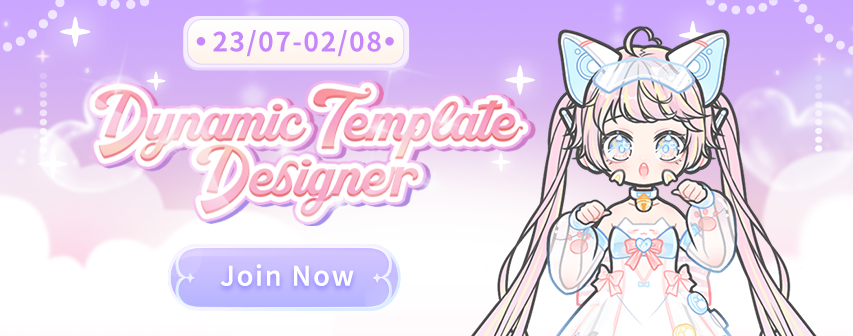 pinkygirlapp's tweet photo. 🎨Dynamic template designer event is coming!
Participate in the event and release a post , win mysterious gifts🎁 and exclusive templates!
Time: 23/07-02/08
(Detailed preview go to instagram)
https://t.co/bLV9jnM01I
https://t.co/wTNI3x7fnv
#pinkygirl #dressupgirl #装扮少女 https://t.co/iIiJyh5ysT