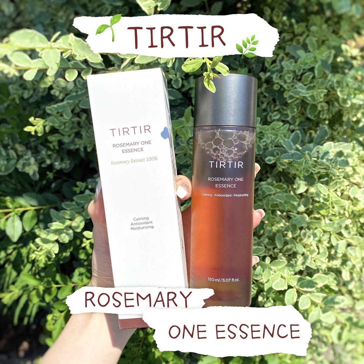 🍃商品紹介🍃
#TIRTIR 
「ローズマリーワンエッセンス」
・
本日はローズマリーエッセンス100%のオーガニック韓国スキンケアのご紹介です！
日に焼けて火照ったお肌をしっかり鎮静してくれます☀️
オーガニックなので、敏感肌でも安心してお使い頂けます🙆🏻‍♀️◎

#新大久保コス
#韓国ドラマ 
#lattencos