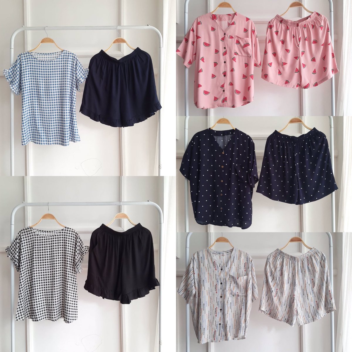 threadshopee's tweet photo. Baju rumahan fenomenal!👗👚Model&amp;motifnya lucu gemeshh, bajunya busui friendly🥰 Bahannya super adeem! Best Rayon! Dan harganya affordable! Tiap minggunya selalu update stock baru. On Instagram &amp; Shopee : @sfdailyoutfit 

✨ https://t.co/wcFuYthZBa ✨ https://t.co/JRY58J2DKt