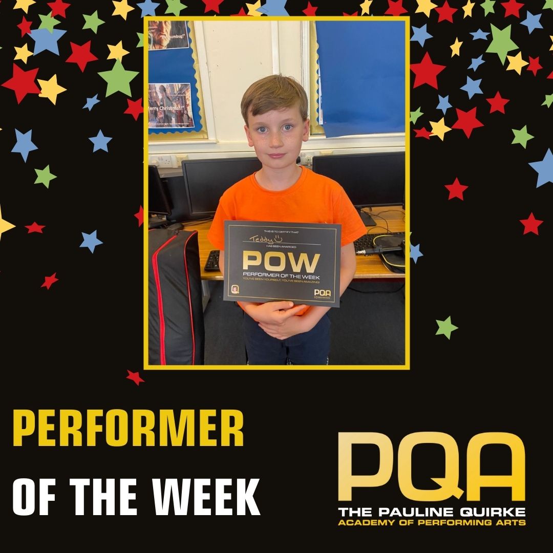 Congrats to our PM Performer of the Week: Teddy in Blue group! 🕺