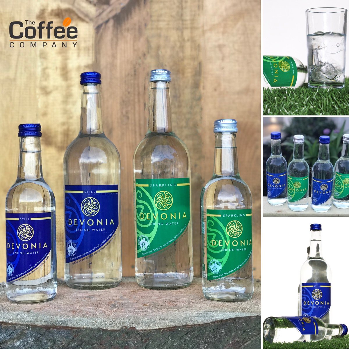 This lovely natural spring water is bottled in South Devon &amp; better still this family run business, <a href="/DevoniaWater/">Devonia Water</a>, are the only water company in the UK that washes, sterilises &amp; reuses its bottles to ensure the impact on the environment is as low as possible!! How great is that?!