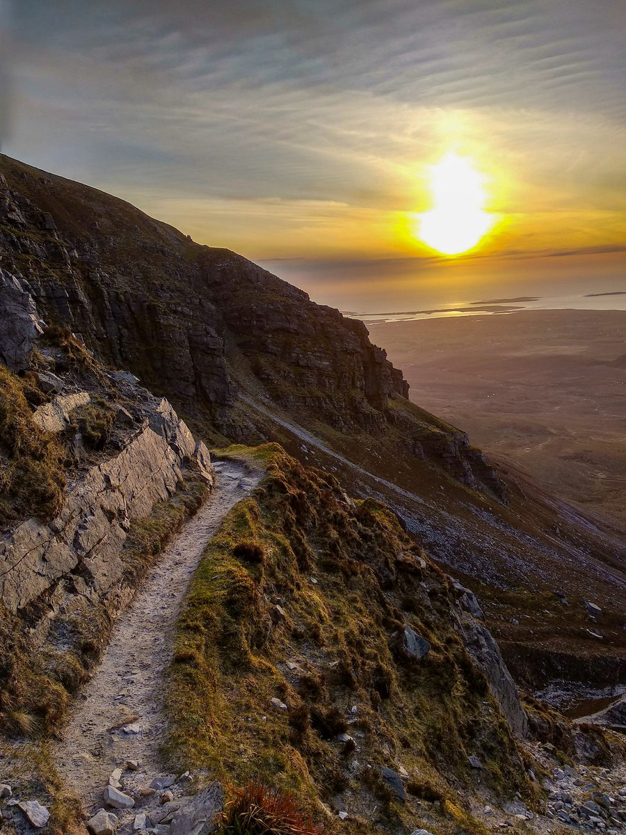 Miners path on Muckish mountain, Co. Donegal.