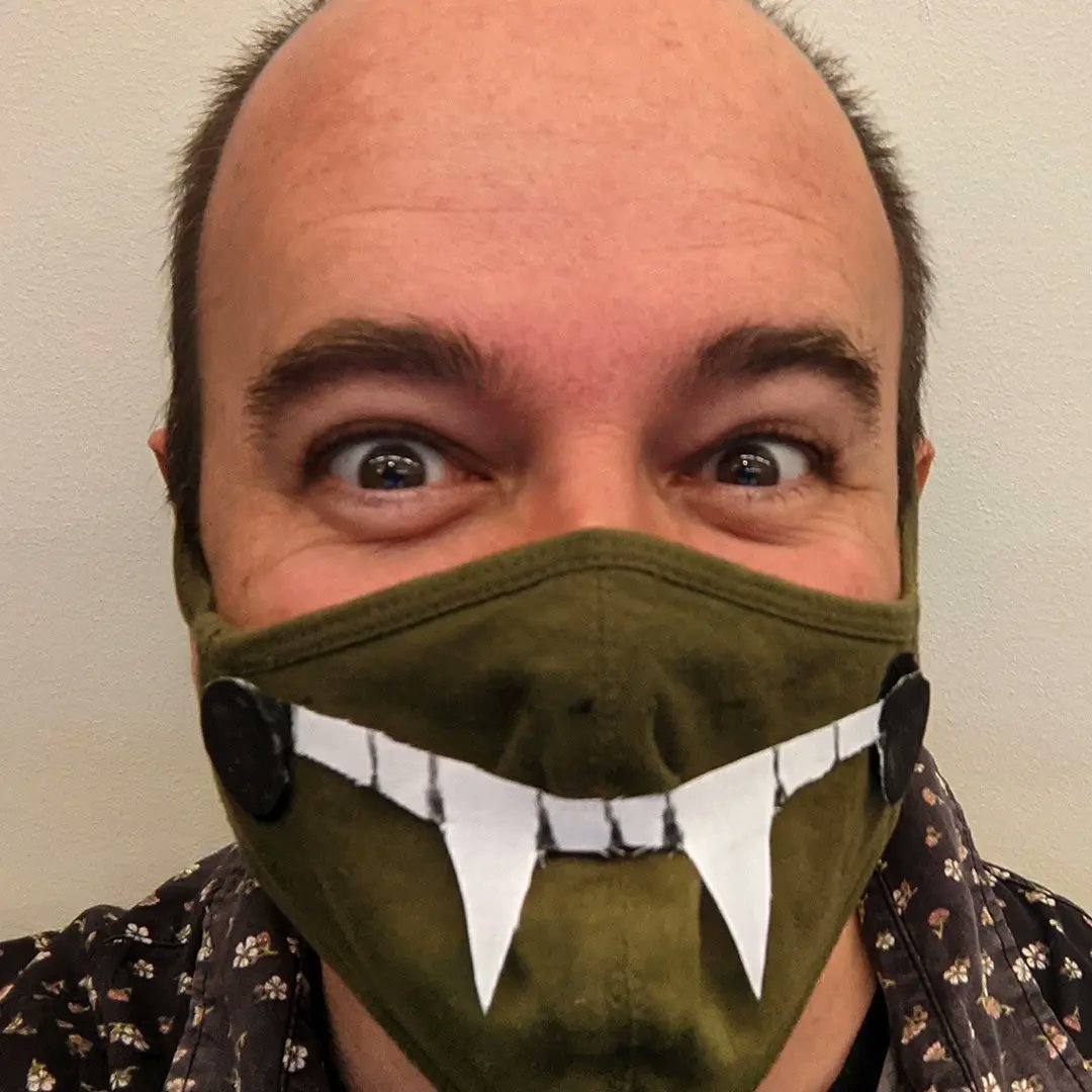 InnovationStew's tweet image. This Sunday Family Funday bring a spare cloth mask and your imagination to put a smile back on your face! Or a crocodile, or a cat, or a moustache, or some tentacles, or more eyeballs... or whatever you can imagine! 11am-1pm

#innovationstew #bringit2blingit #funfacemasks