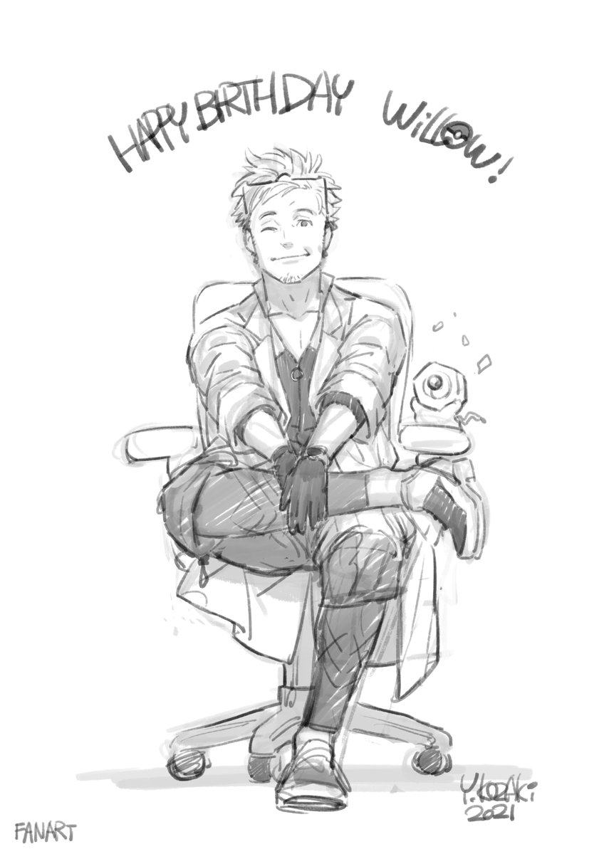 昨日21日はウィロー博士お誕生日だったそうな
#HappyBirthdayProfessorWillow
@PokemonGoApp 