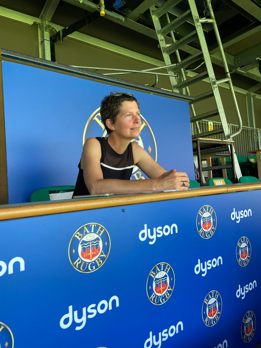 Amazing to see circles of chairs awaiting real life participants again this week. 

For a two day session we utilised both The Rec in central Bath and our home at Farleigh House.

Check out the snap of Juliet in the stands practicing to be a match commentator!
#Bathtogether #Bath