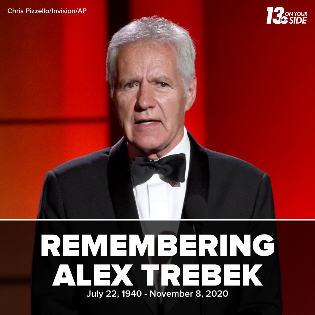 Alex Trebek would have turned 81 today. Happy birthday, Alex  