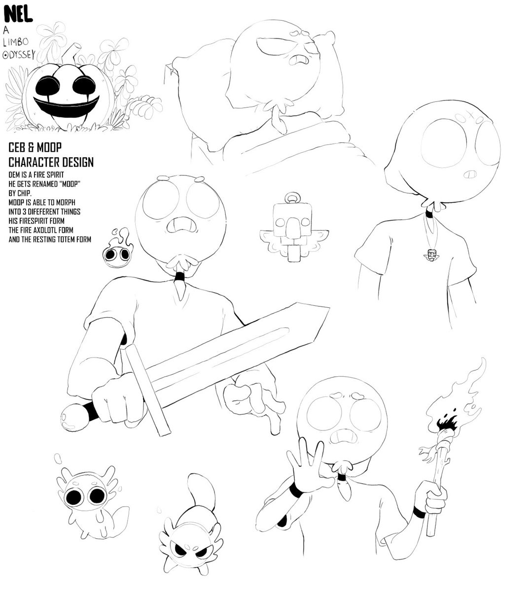 Pocketkoi1's tweet photo. Character poses for 
Ceb and Moop.#sketches https://t.co/sGgnFzFpHJ