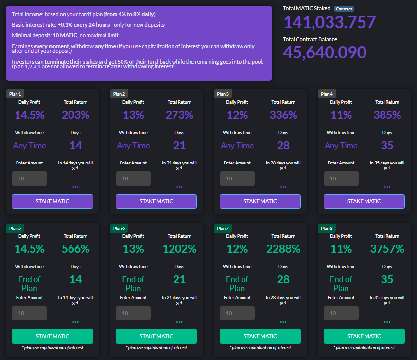 CrypticVee's tweet photo. First audited based ROI dApp in Polygon 🔥

✅Audit: Solidikey

At the current price of Matic with the upside potential, this is a double investment!

Follow | @VenturerCryptic 
Website | https://t.co/91i2j1SSF9 

#DeFi #Polygon #Ethereum #MATIC #PolygonNetwork  #dappstore https://t.co/1qeN7As5O1