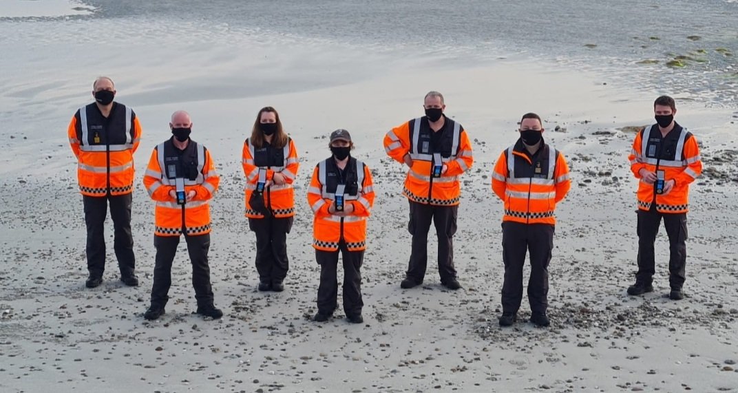 Last evening our volunteers in the Ballyglass Coast Guard Unit received their Long Service Medals from Niall Ferns CGU&amp;S and Dermot Hickey CUSM.
Niall thanked the team for their dedication, commitment and service.