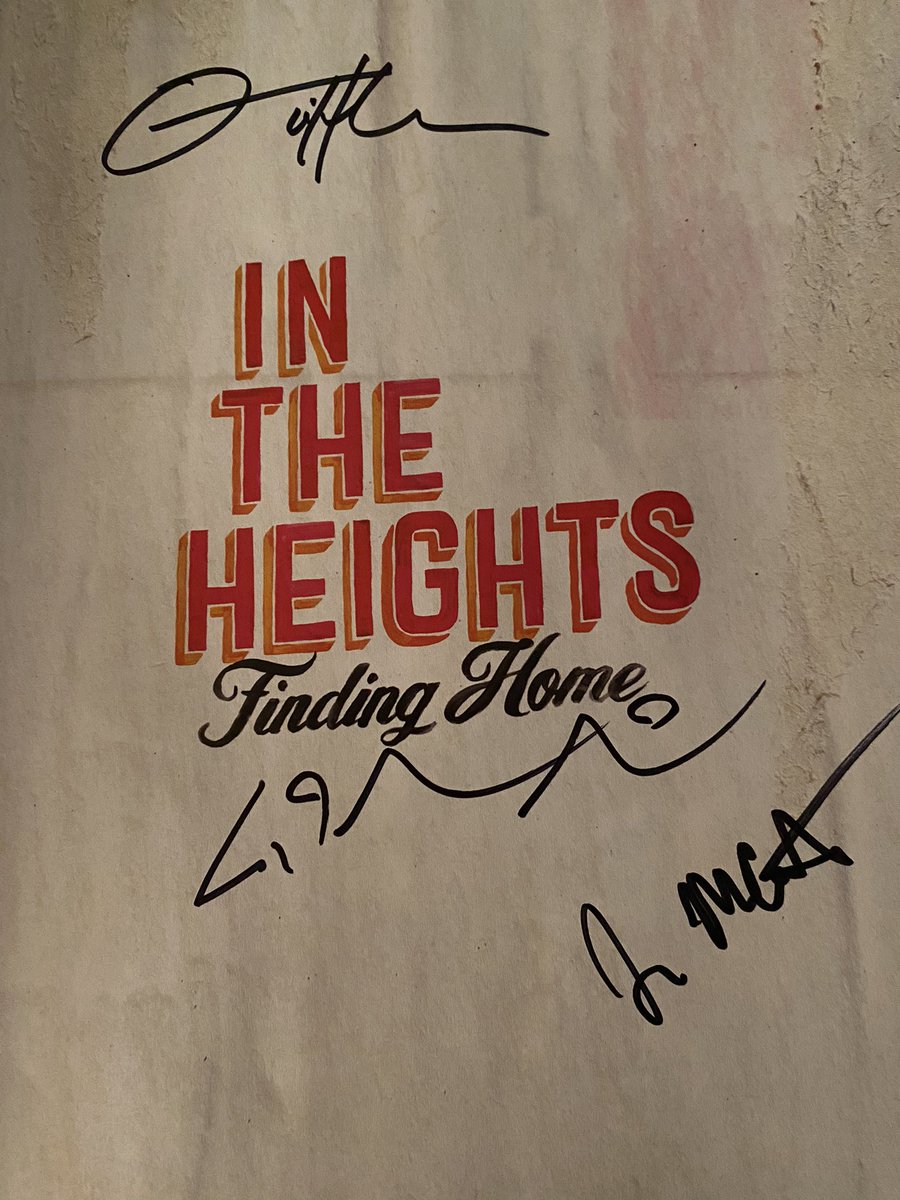 JulieAprilFan1's tweet photo. What does one do after a stressful day? @Lin_Manuel therapy, of course. 🥲 #heightstome https://t.co/f7OD3fL5pg