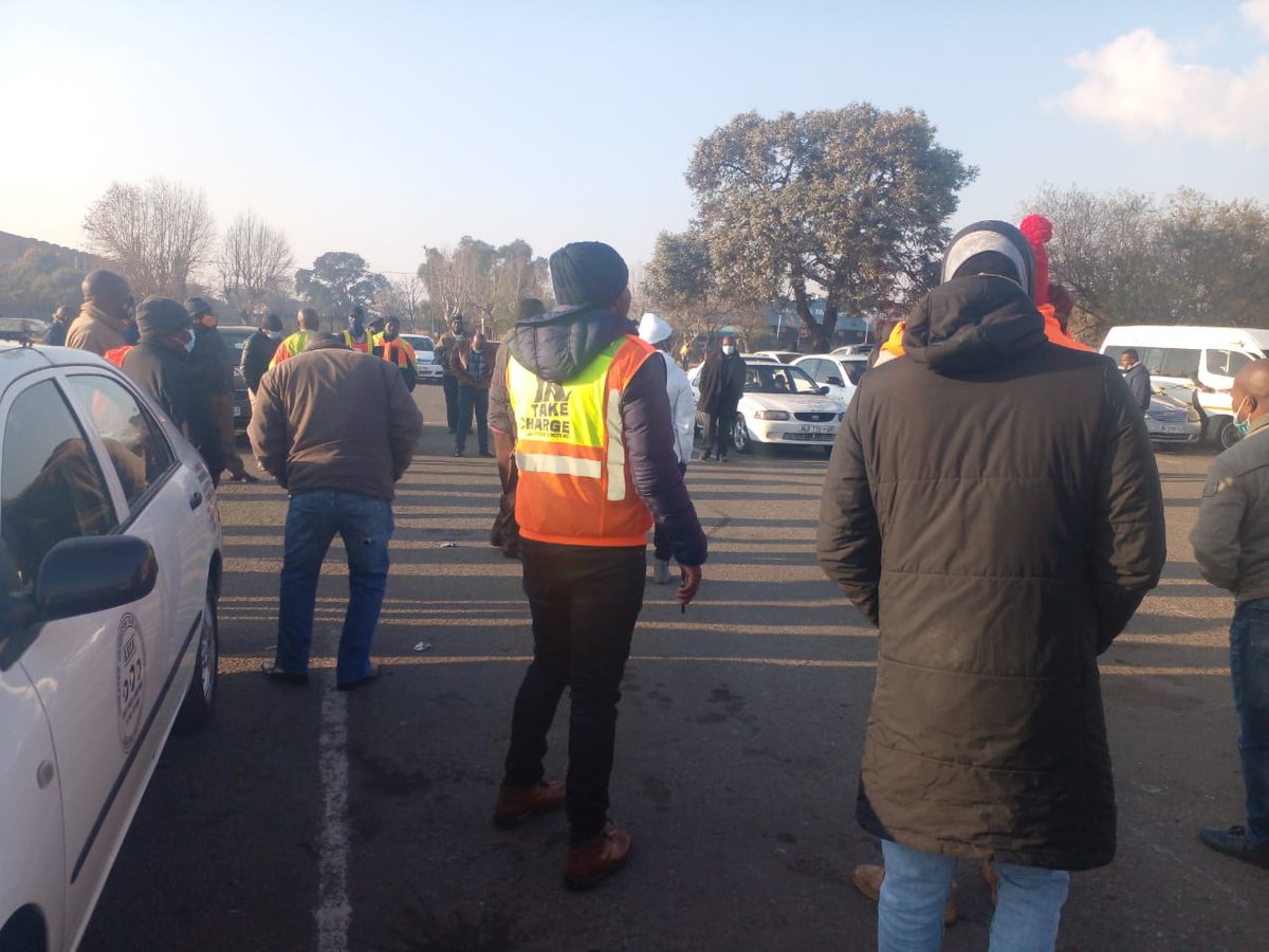 GautengY's tweet photo. Day 1 of patrolling Germiston saving it from looting with taxi associations GGTA and KAPTA we started this program 12 July 2021 @GautengBoard @cci_network @GP_CommSafety @SABCNews @FaithMazibukoSA @cci_network @SAPoliceService https://t.co/u25jRNifU8