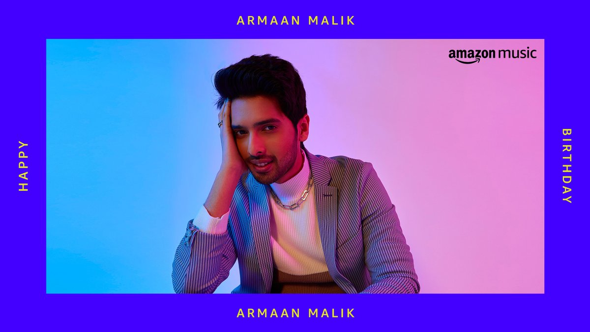 AmazonMusicIN's tweet photo. How can our #BuddhuSaMann not lose #Control to the global icon #ArmaanMalik’s mesmerising voice 💖

🎧 https://t.co/qu4SnOSsTJ

#HappyBirthdayArmaanMalik #Armaanians https://t.co/Etm3hOvXqu