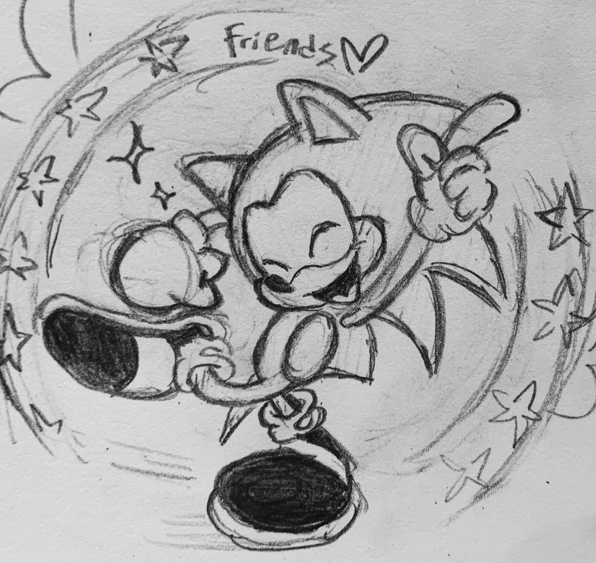 lil sonic before bed lol 