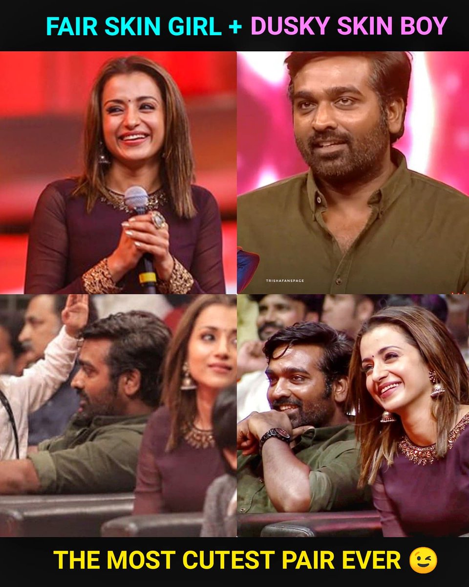 trishafanspage's tweet photo. Agree it! Because it's a Vera level combo 😍
#VijaySethupathi #TrishaKrishnan #96themovie #PettaAudiolaunch https://t.co/iDpNo6SeoM