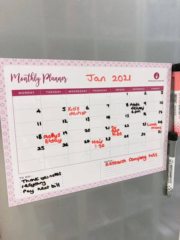 PrincessPlaning's tweet photo. Magnetic range available on my website! Link in bio, plan your schedule, to do tasks or even your meals for the week. Different products to suit which area of your life you want to plan more ✅ #planning #homelife #mumlife #busyschedule #stationery #princessplanning #sw https://t.co/qfCltE84Kh