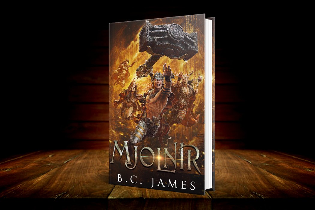 Mjolnir
by B.C. James 

https://t.co/cK0RZE20Ua

#BookTour #Giveaway #Epic #Fantasy #Mythology #Mjolnir #NorseGods #Thor #Loki #Odin #Ragnarok #BCJames @bcjames Silver Dagger Book Tours @SDSXXTours https://t.co/6OVTeKl988