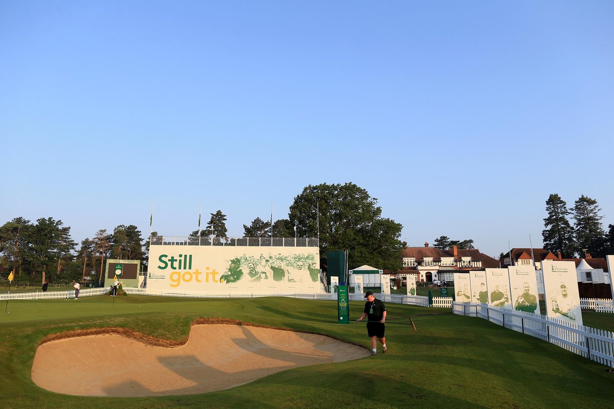 Good morning from Sunningdale ☀️

#SeniorOpen
