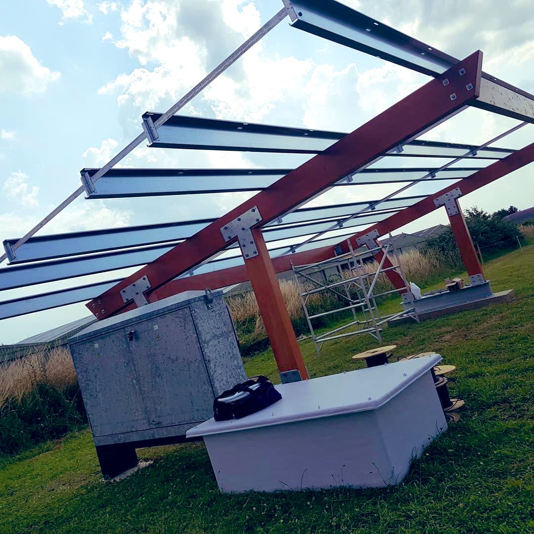 ElectricSkyJeeps (@nuncats1) on Twitter photo Just PV modules to install now. Today we begin collection of free range organic photons to power our plane (and other #EVs we have about the place)
#offgrid #offgridlife #offairport #solar
#electricaviation #zenithaircraft #electricskyjeeps #eplane Just PV modules to install now. Today we begin collection of free range organic photons to power our plane (and other #EVs we have about the place)
#offgrid #offgridlife #offairport #solar
#electricaviation #zenithaircraft #electricskyjeeps #eplane