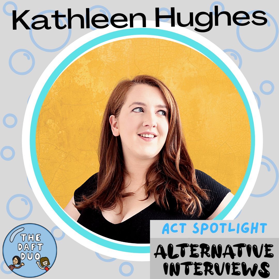 The_Daft_Duo's tweet photo. Act spotlight - @kathleenwho_
Kathleen Hughes is a Glaswegian comedian. Her writing has been featured on BBC Radio Scotland’s Breaking the News and BBC Radio 4’s Newsjack. 
#AlternativeInterviews #BubbleTherapy
See her at Alternative Interviews:
https://t.co/hVq2x9fjMV https://t.co/jeoiCGdgbS