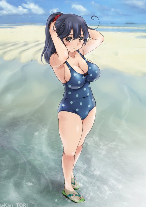 #夏なのでエッチな水着を流しそうめんしようせ
 #海の日 