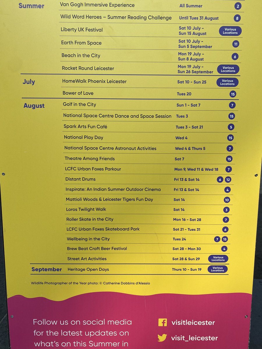 NovotelLeic's tweet photo. If your visiting us this summer, then check out these things to do and see
#summerinthecity https://t.co/9EX7rvGS3q
