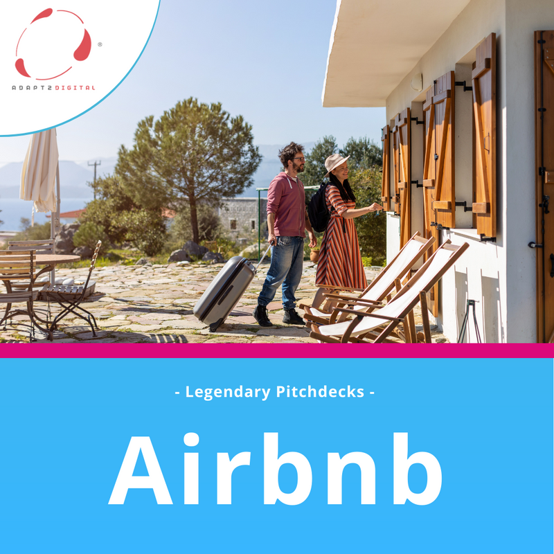 Adapt2Digital's tweet photo. 🏡 In contrast, Airbnb’s pitch deck exemplifies powerful simplicity. They begin by describing the consumer issue (hotel prices, for example) and then use statistics to demonstrate the market’s potential.
#Adapt2Digital #PitchDecks #Airbnb #Presentations #Impressive https://t.co/j2Xt8t7CA3