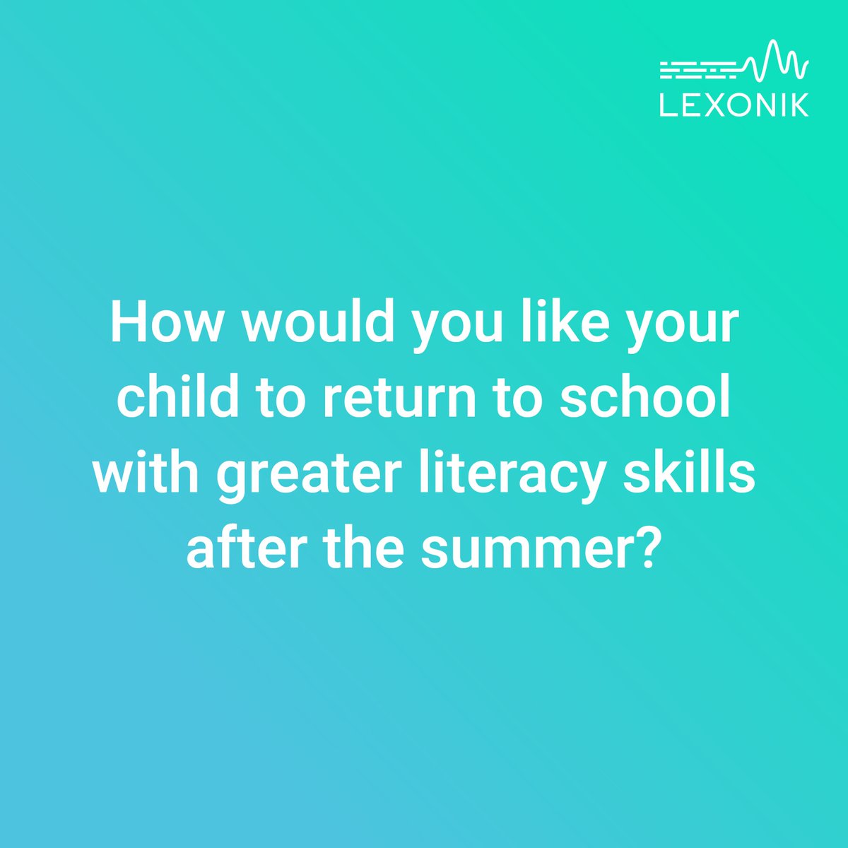 LexonicST's tweet photo. We are here for you over the summer holidays! We’ve created a unique six-week programme which combines everyday education with family fun.

Download and share our Rise and Shine activity pack for free https://t.co/OfVXshoZtB

#lexoniksummer #summerholidays #learning #exploring https://t.co/RTI56Fcemc