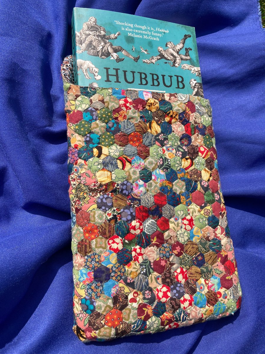 Patchwork Giveaway! 

Reuseable and recycled patchworked quilted book slip, including a copy of Rummage (or one of my other books if you already have Rummage). Retweet and also follow (if you don't already) to enter (UK addresses only!).