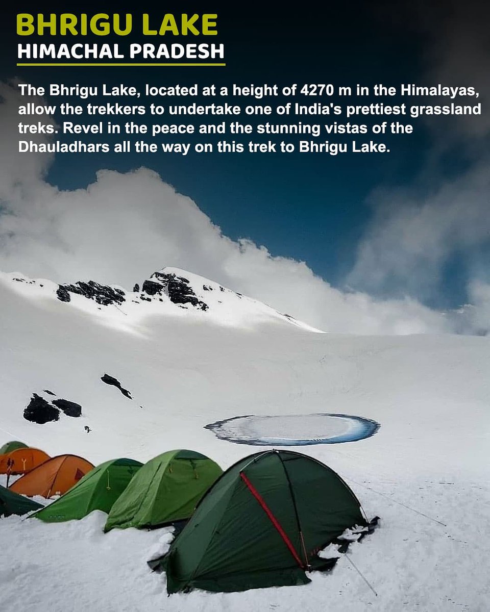 vxplorers's tweet photo. Lakes can be considered as the best alternative to Sea, especially if you are looking for peace and relaxing Holidays. Himachal Pradesh is the home to hundreds of beautiful lakes where you can enjoy the charm of cool dip surrounded by beautiful lush green mountains.
#vexplorers https://t.co/2PiwhRX9Ec