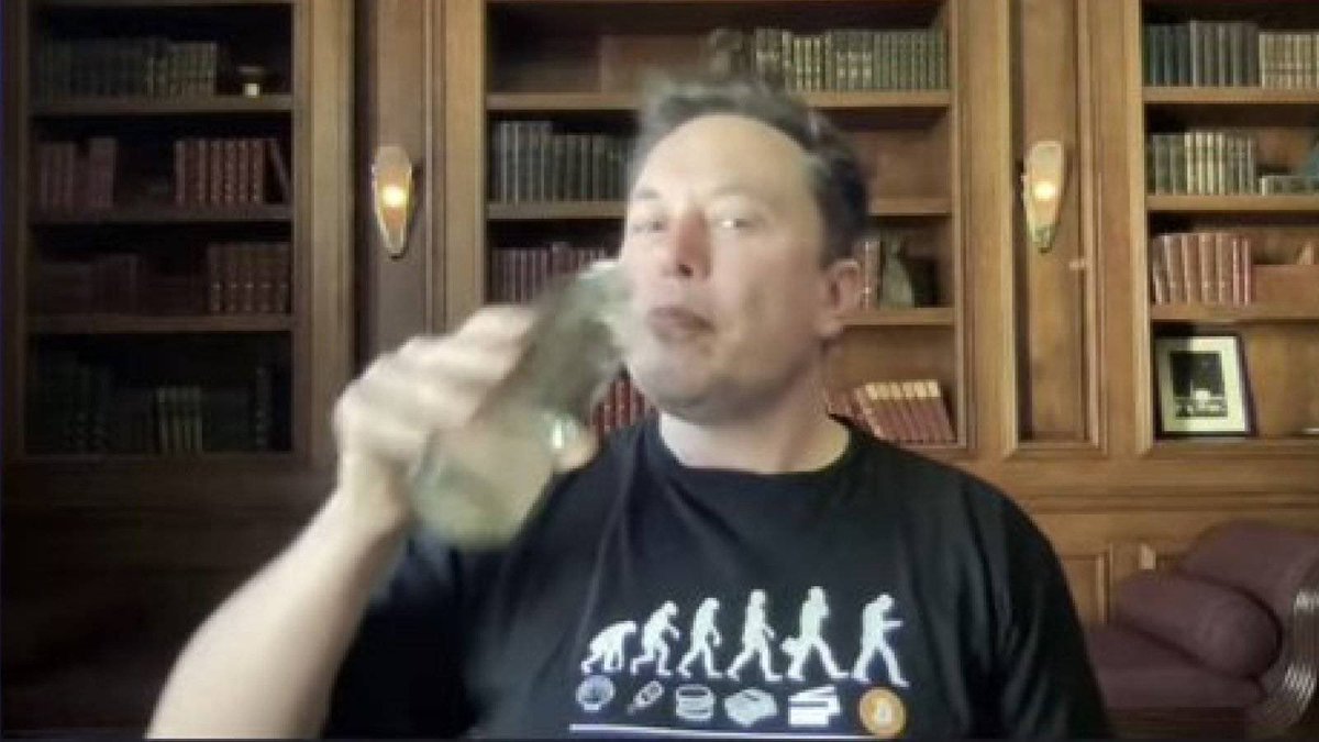 BaiJavier_'s tweet photo. La camiseta de Elon Musk va a dar mucho de que hablar.

 “La evolución del dinero hasta #Bitcoin”. 

Ya no se que pensar… 🙄 https://t.co/Thx19UR2xb