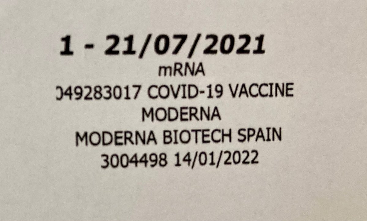 elenic87's tweet photo. Yesterday I got the first shot of the Moderna vaccine 💪 #vaccination #vaccinoCovid https://t.co/qT3Jh2n69E