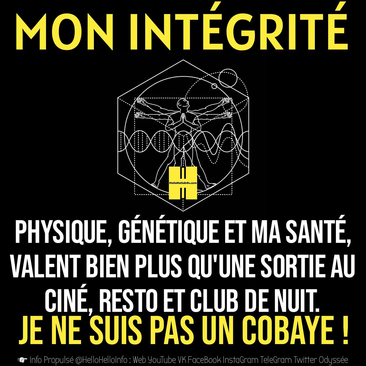 HelloHelloInfo's tweet photo. ☞ #HelloHelloInfo #HelloHelloFrance #Éveil #InfoDuPeuple #LanceurdAlerte #Solidarité #GlobalDebout #ConvergenceDesLuttes #OnVautMieuxQueCa #GiletsJaunes #IntelligenceCollective
➡️ TeleGram
https://t.co/Rg5XNr81Z8
➡️ PAGE V K
https://t.co/6ThZO3eXCJ
A PARTAGER MASSIVEMENT ✊ https://t.co/aKYPRHKaZy